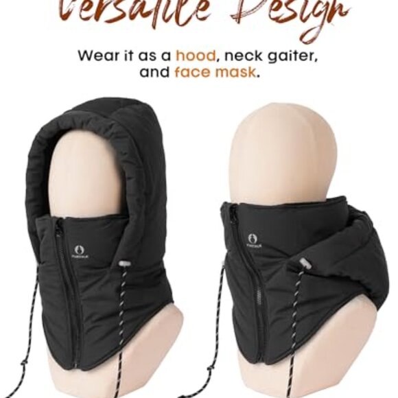 Unisex Balaclava Fleece Lined Wind-Resistant Winter Face Mask Ski Gear main image 7